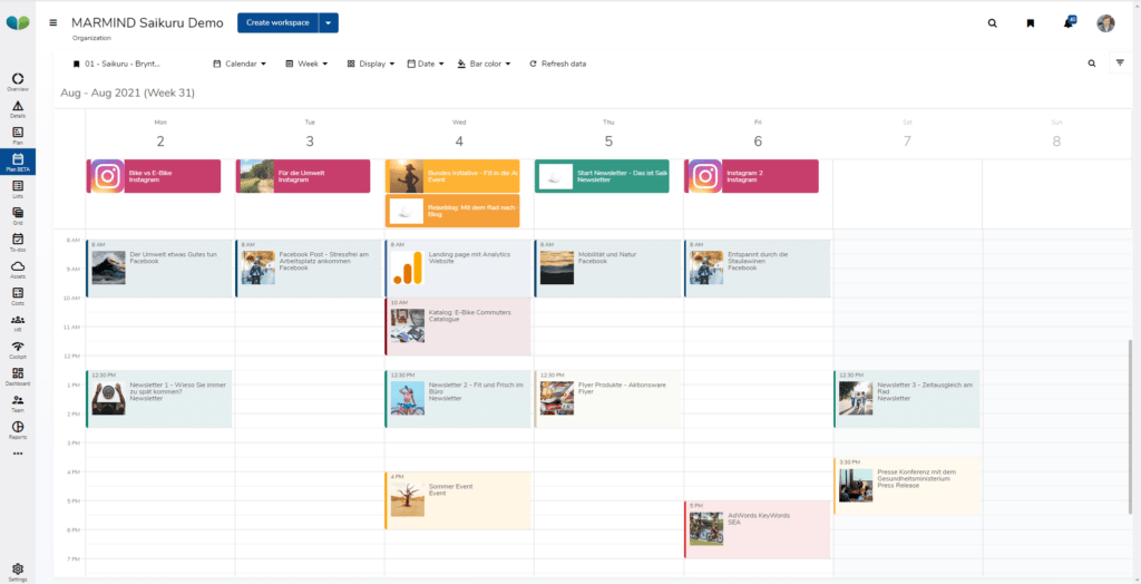 Efficient Marketing Planning with the New Marketing Calendar in MARMIND